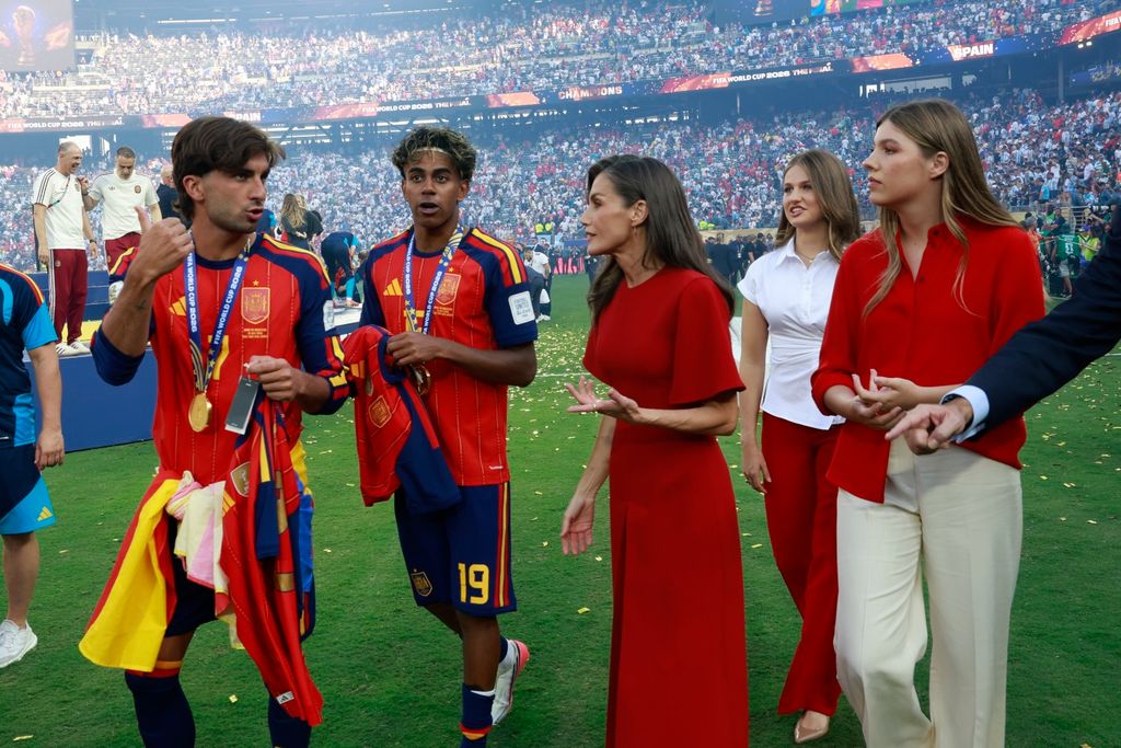 Lamine Yamal, doña Letizia, la Princesa y la Infanta