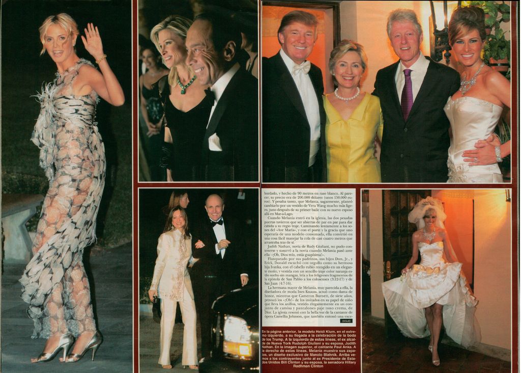 Boda de Donald y Melania Trump