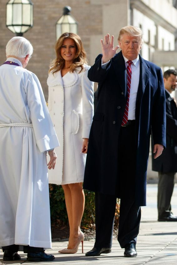 Melania y Donald Trump
