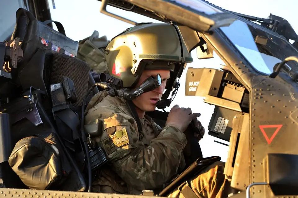 Harry estuvo en el ejército durante una década