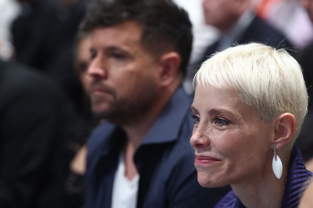 Soraya se emociona en el encuentro con el papa Leon XIV en Madrid