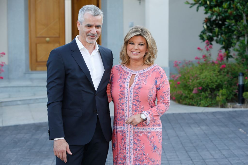 Terelu Campos con José Valenciano en Madrid en 2015 