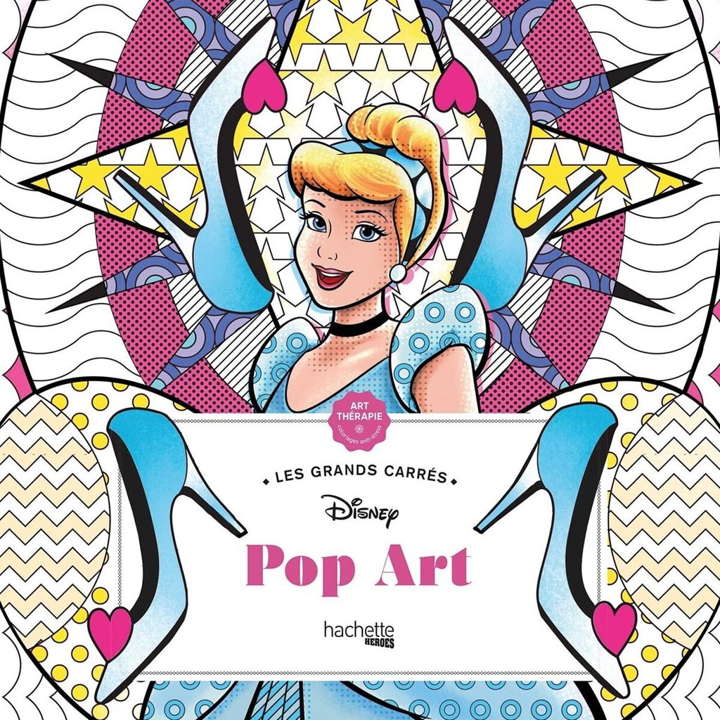 arte pop disney de vv aa hachette heroes 