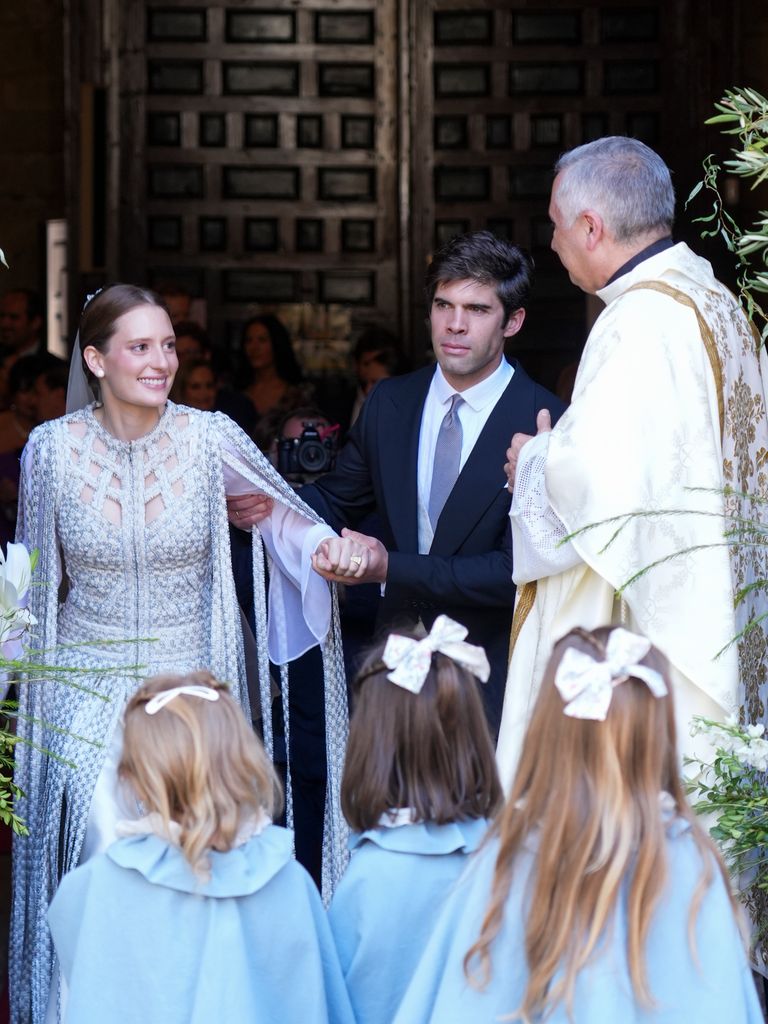 Boda de Fernando Palazuelo y Micaela Belmot en Cáceres, 2025. 