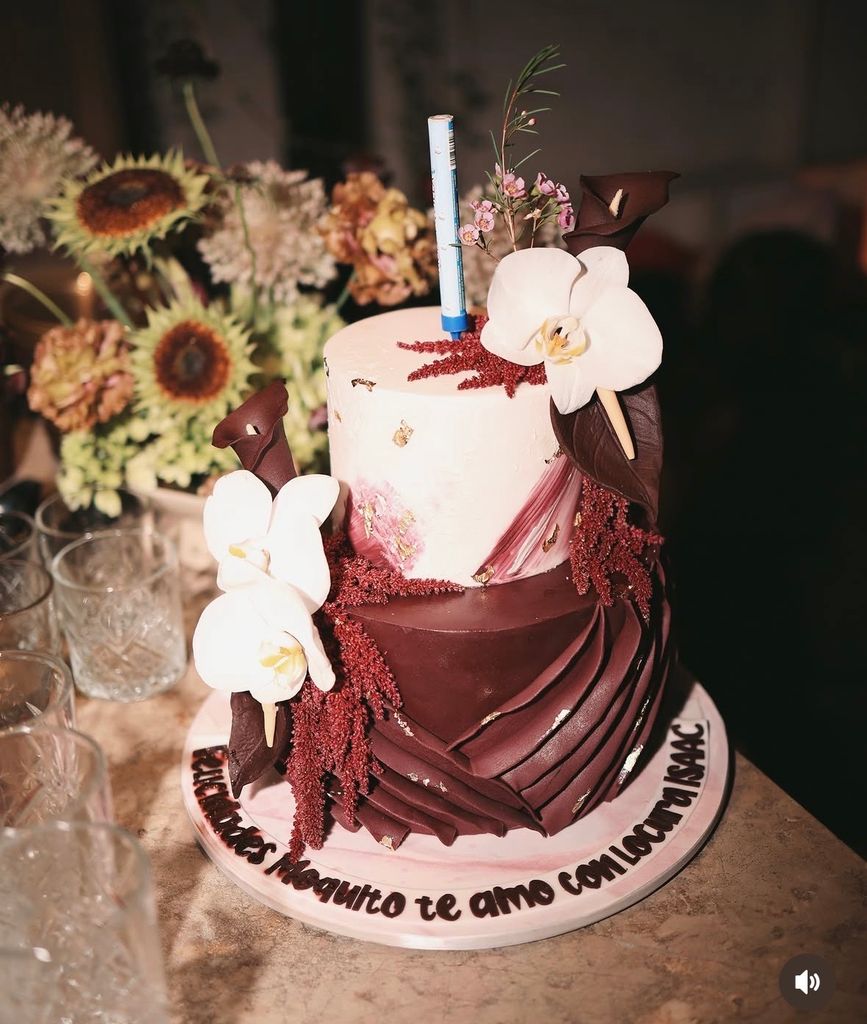 Este fue el original pastel de Galilea Montijo.