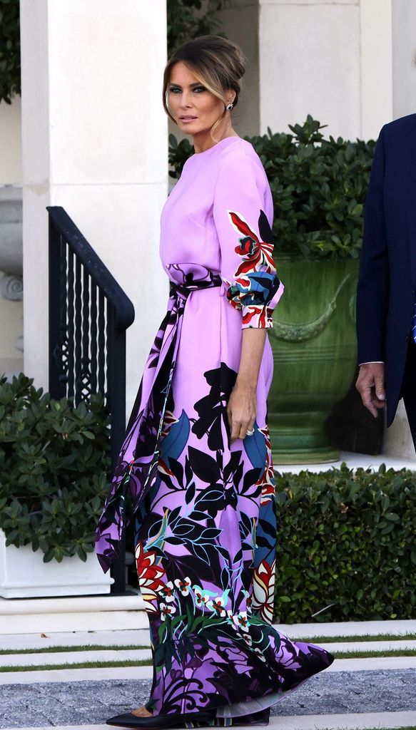 Melania Trump en Palm Beach, Florida, 2024.