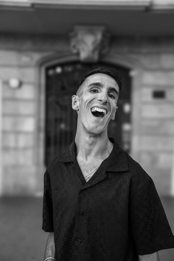 Ále Roca en una imagen en blanco y negro