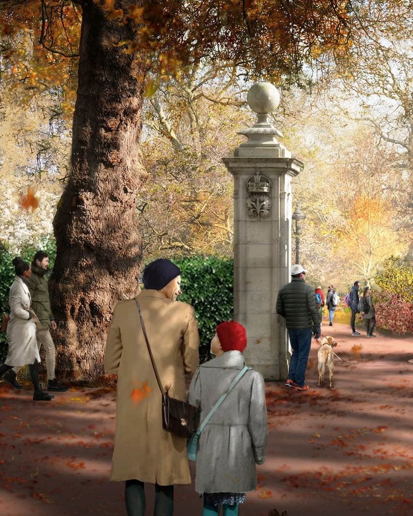 Memorial de Isabel II en Londres