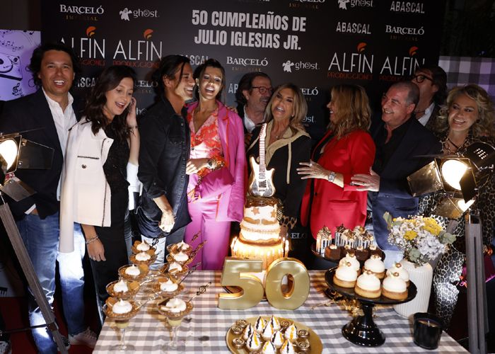 Julio Iglesias Jr. celebra sus 50 años