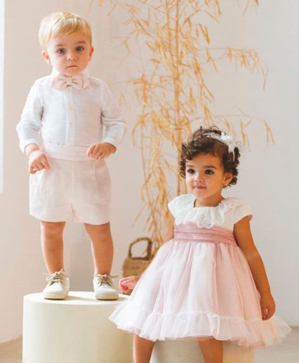 Pajes y damas de boda