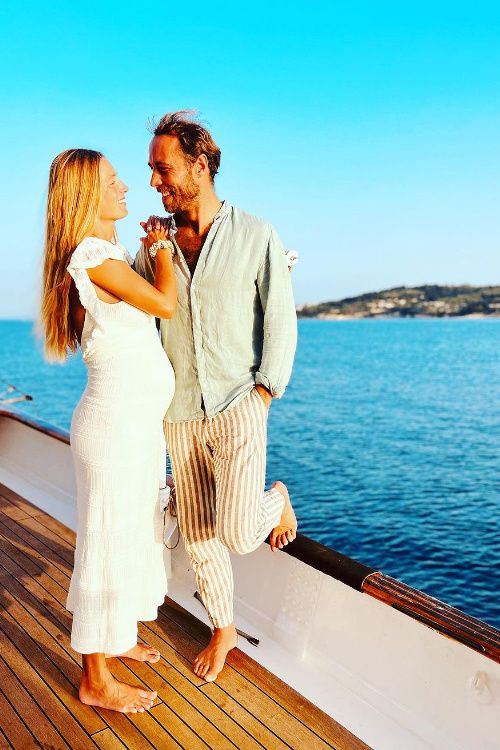 James Middleton y su mujer Alizée Thevenet 