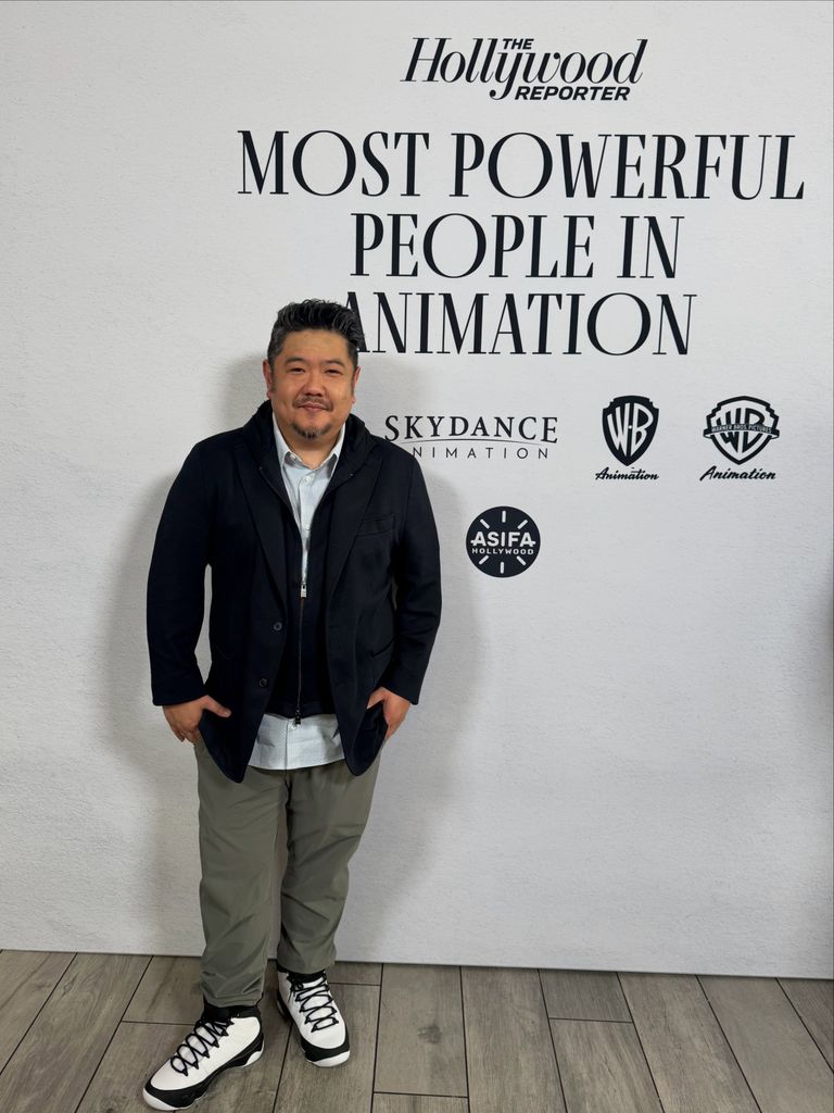 Eric Bauza en la gala "Most Powerful People in Animation" de 'The Hollywood Reporter'