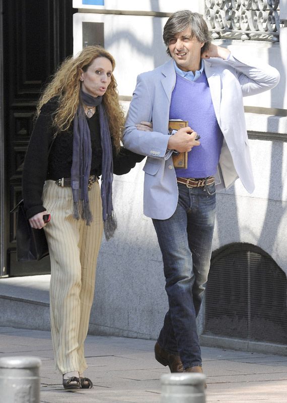 Jaime Ostos Jr. con  Yolanda Cereceda 