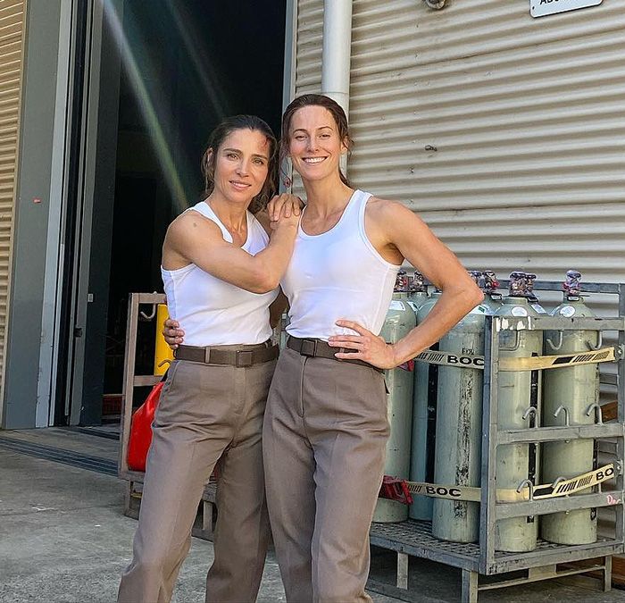 elsa pataky y su doble de acción