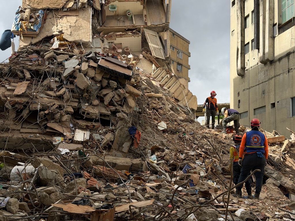 Una de las miles de dolorosas imágenes que ha dejado los terremotos en Venezuela