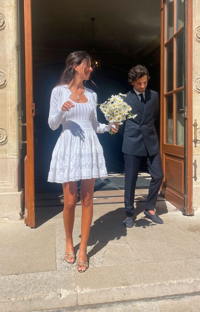 La boda de la modelo de Zara, Léa Meylan, en París