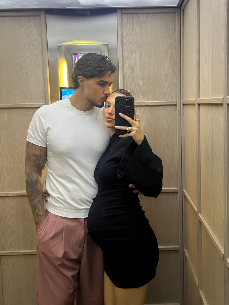 Alejandra Rubio y Carlo Costanzia, en la "recta final" de su segundo embarazo