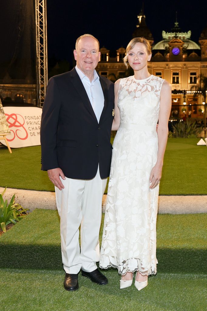 El príncipe Alberto y la princesa Charlene de Mónaco en la 4th Princess of Monaco Cup 2025