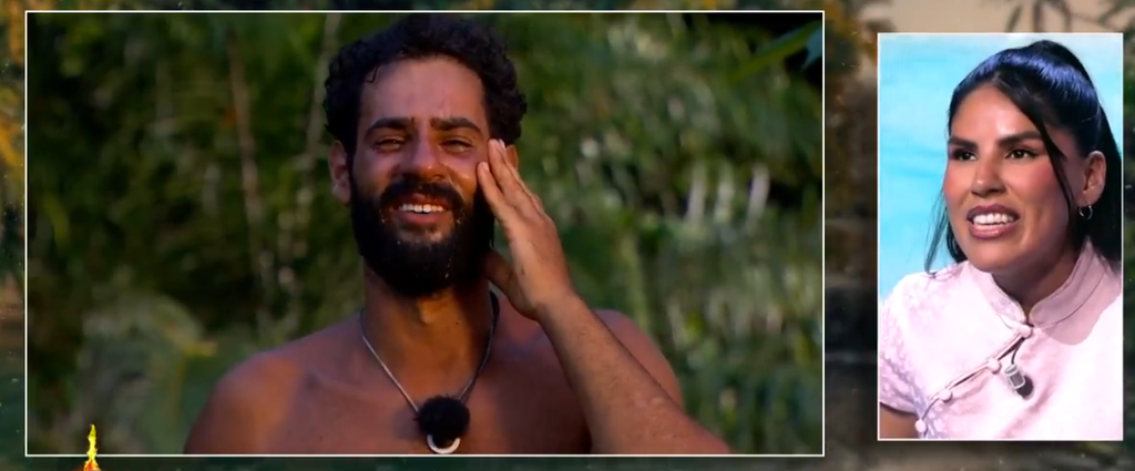 Isa Pantoja habla con su marido Asraf en 'Supervivientes'