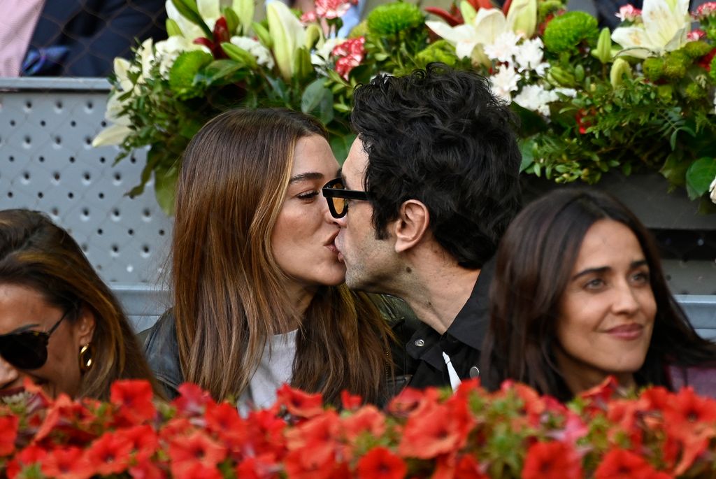 Blanca Suárez y Javier Rey durante la final masculina del Mutua Madrid Open de tenis, a 4 de mayo de 2025, en Madrid (España)

Francisco Guerra / Europa Press
GENTE;TENIS
04/5/2025