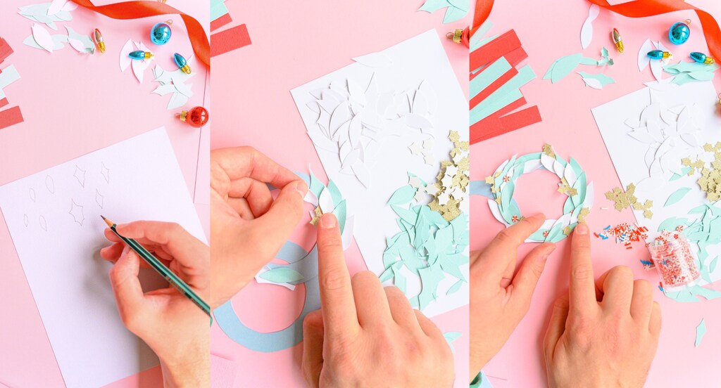 Últimos pasos del DIY para decorar el árbol de Navidad