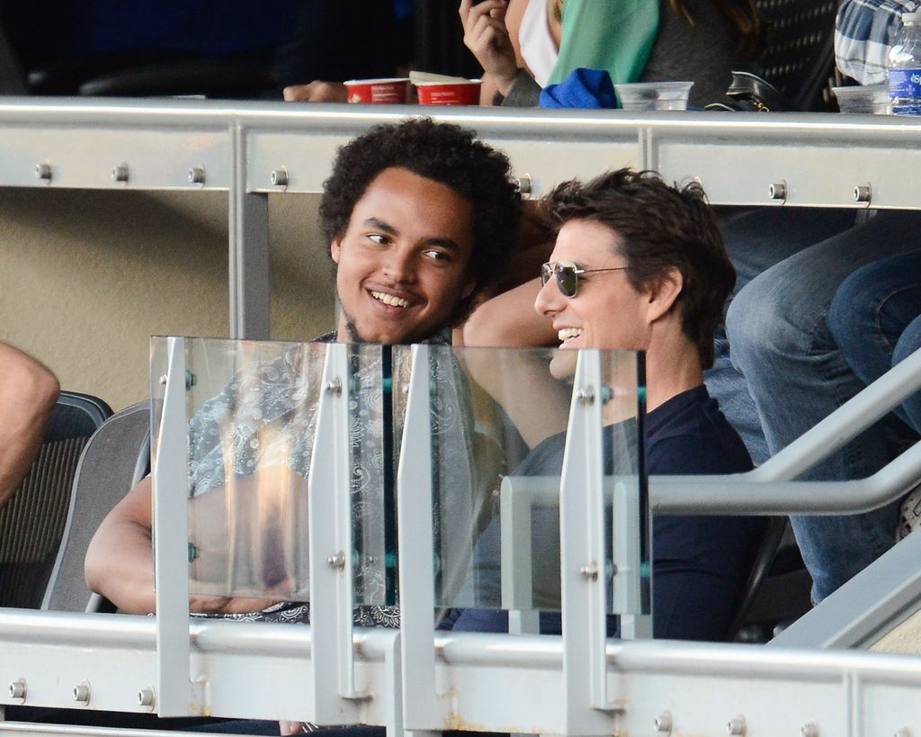 Tom Cruise y su hijo Connor , en una imagen de archivo