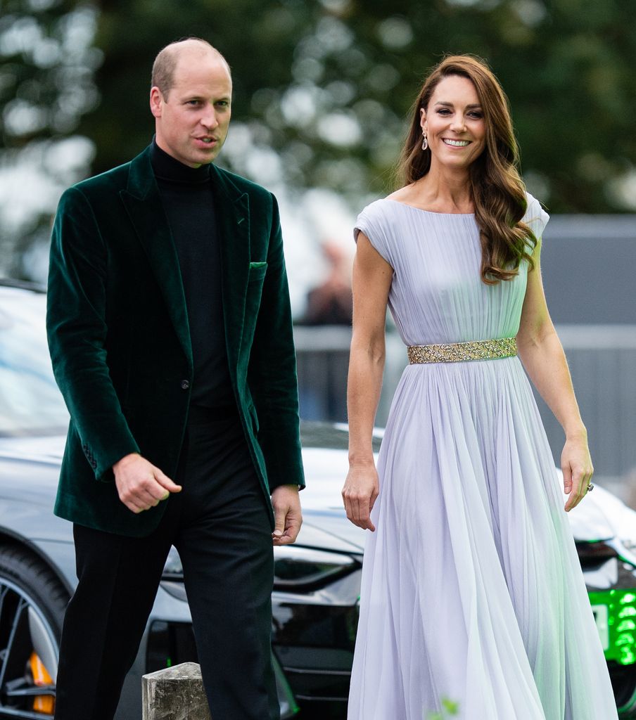Príncipe Guillermo y Kate Middleton en los premois Earthshot de 2021
