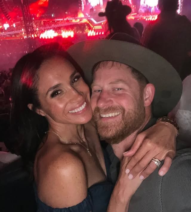 Meghan Markle y el príncipe Harry