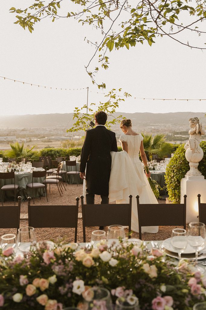 Vestido de novia de Fátima González