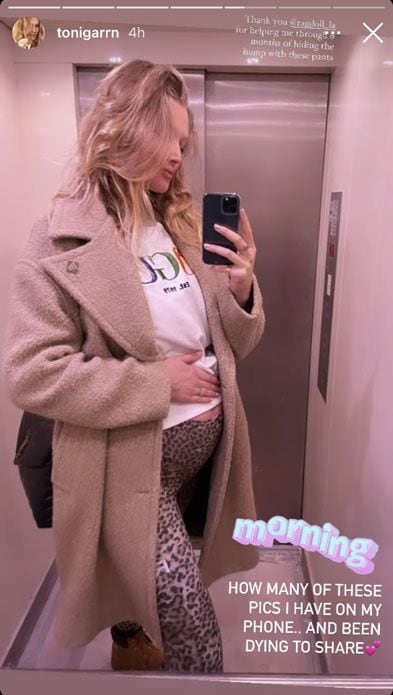 Toni Garrn embarazada