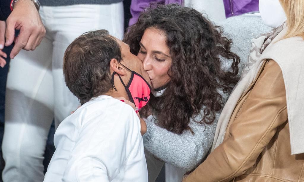 rafa nadal y su esposa mery perell 