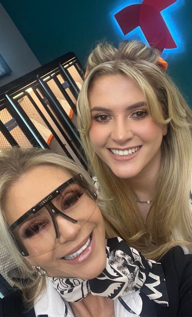 Daniela Castro y su hija, Danka