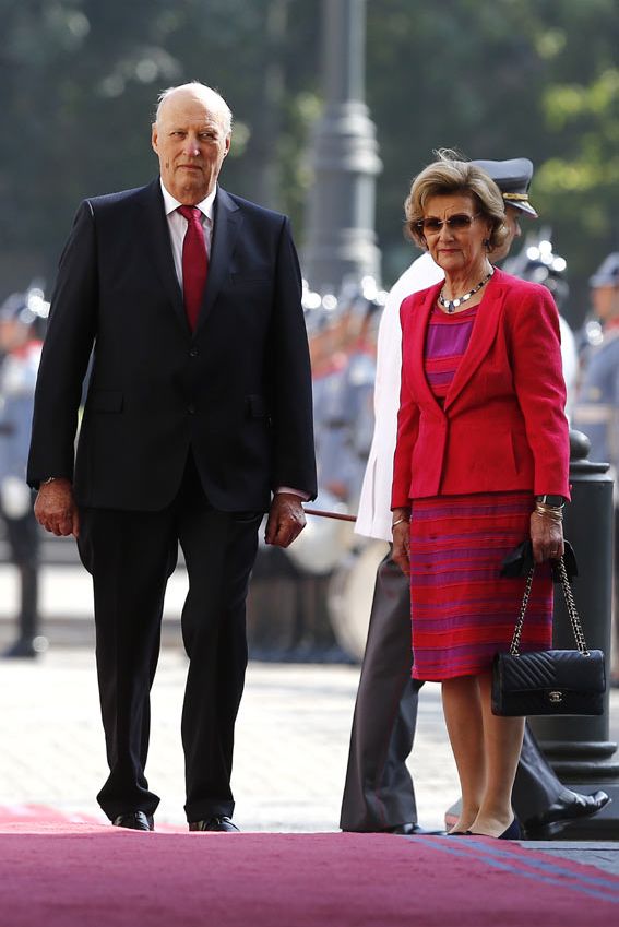 Harald y Sonia de Noruega
