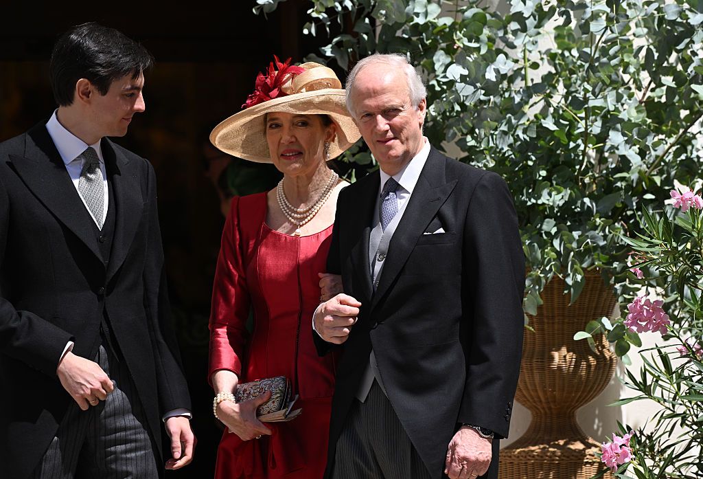 Los Reyes de Bélgica y los príncipes Elisabeth y Gabriel, sorpresa en la gran boda de Isabel de Habsburgo-Lorena