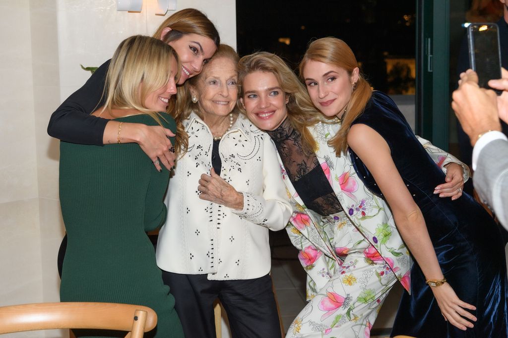Olympia de Grecia, Biana Brandolini, Doris Brynner y Electra Niarchos en 2021