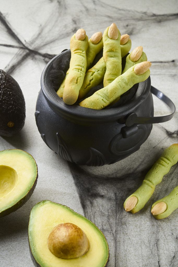 Dedos-galleta de Halloween