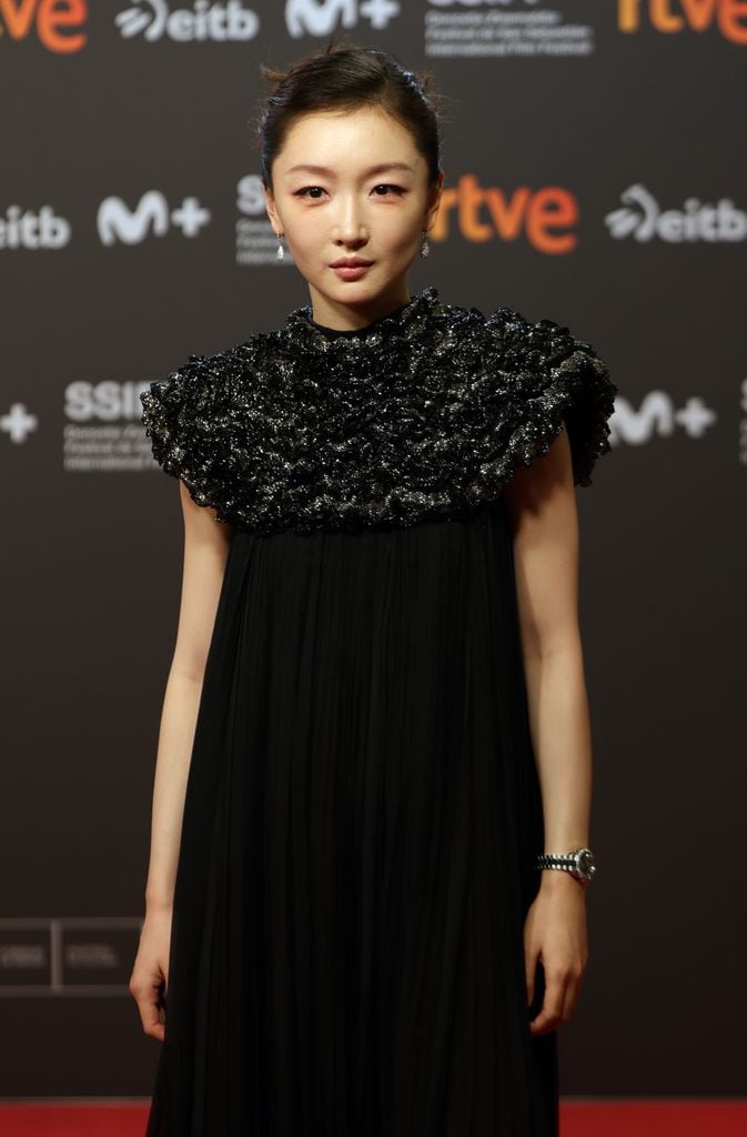 Zhou Dongyu en el Festival de San Sebastián