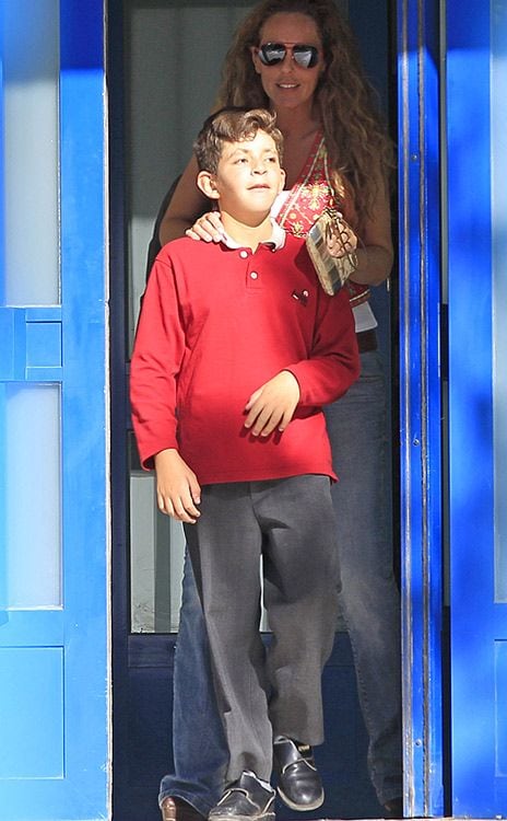 Rocío Carrasco con su hijo David