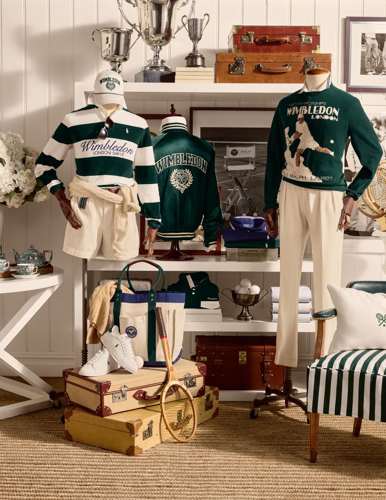 Colección 'Wimbledon' de Ralph Lauren.