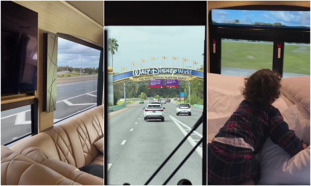 Nadia y Marquitos viajaron con todas las comodidades a Walt Disney World.