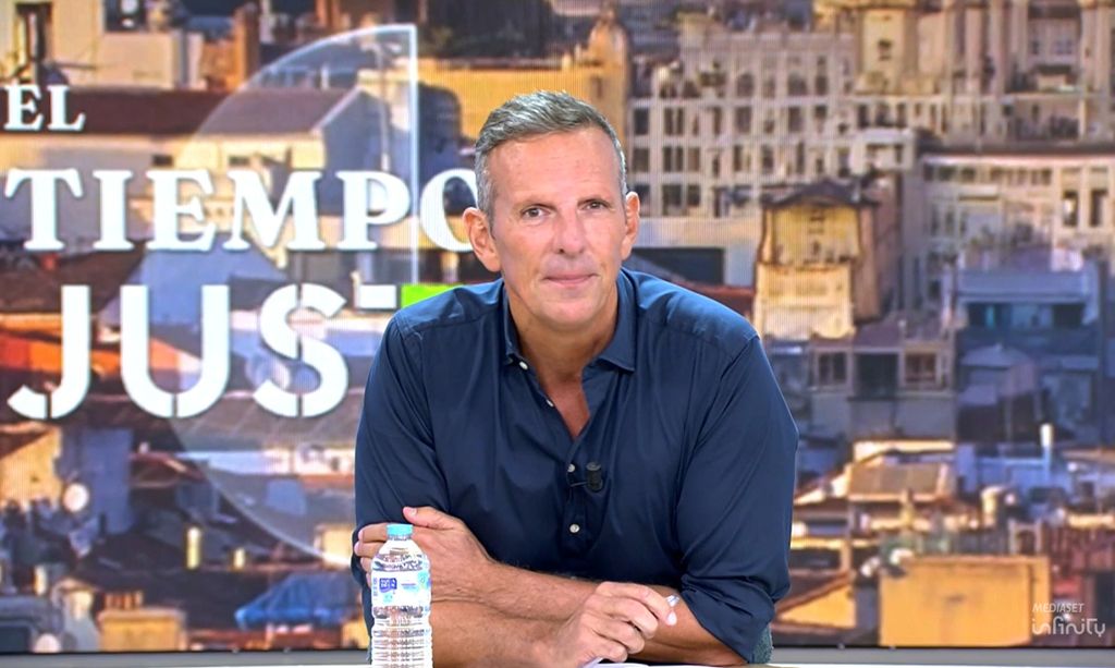 El periodista al frente de la segunda temporada de El tiempo justo