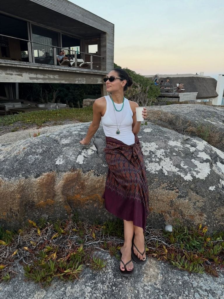 Renata Notni posó guapísima desde Uruguay