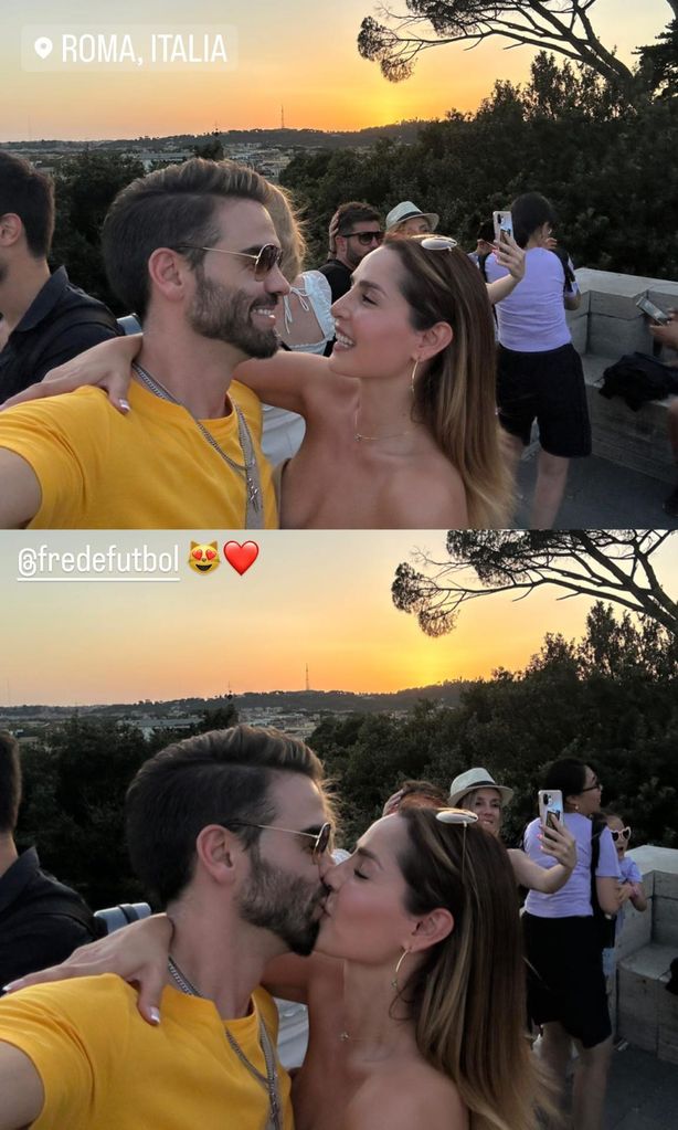 carmen villalobos y frederik oldenburg en italia