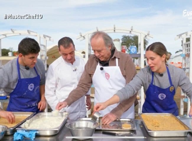 Serrat cocina en 'MasterChef'