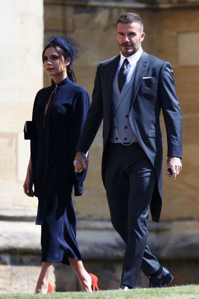 Victoria Beckham en la boda de Meghan y Harry