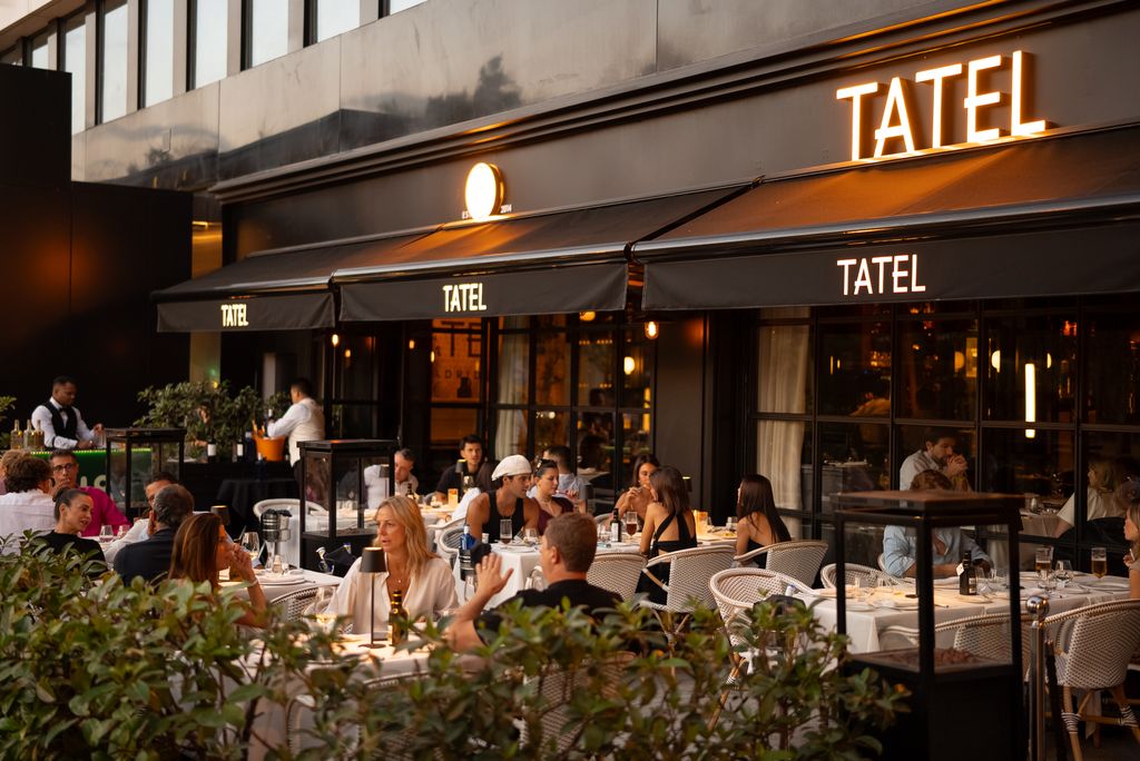 Terraza del restaurante TATEL