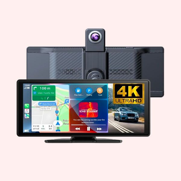 Cámara 4K y visión trasera