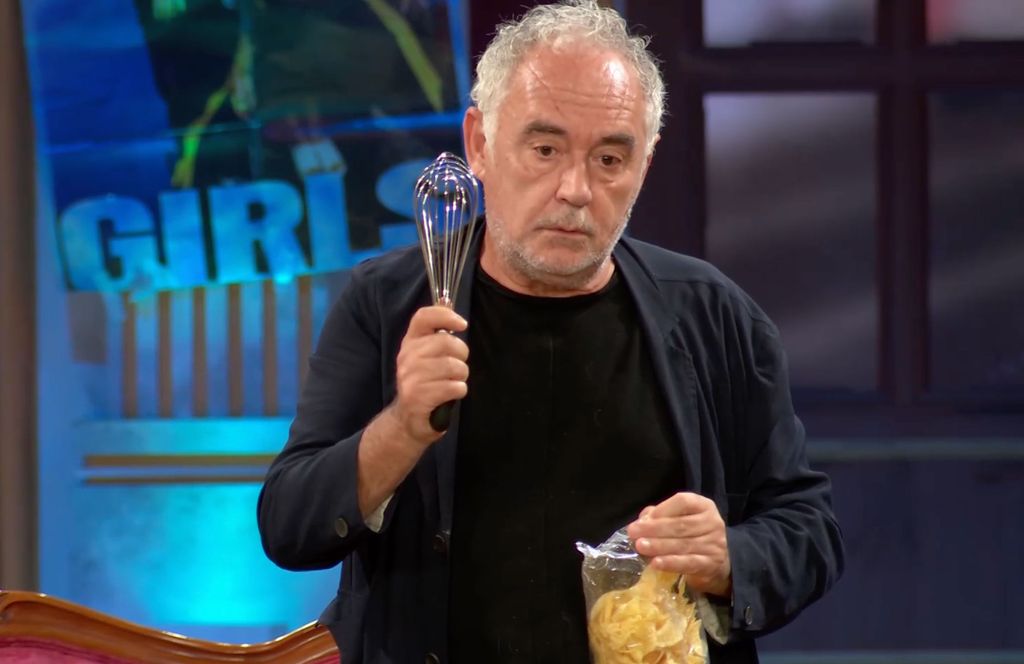 Ferran Adrià explicó a David Broncano por qué recomienda batir los huevos en horizontal y controlar la temperatura de la sartén.