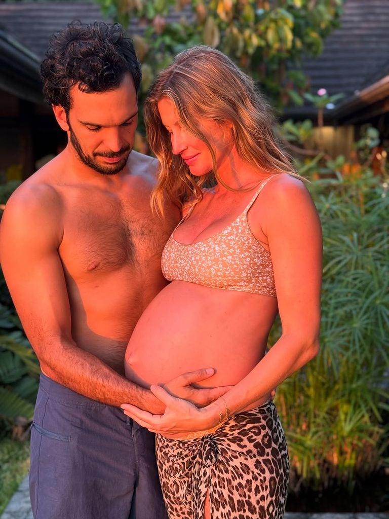 Gisele Bündchen con su esposo Joaquim Valente