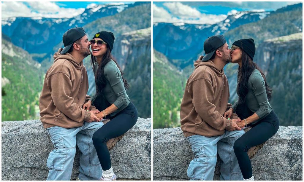 alejandra espinoza y su familia en el parque yosemite